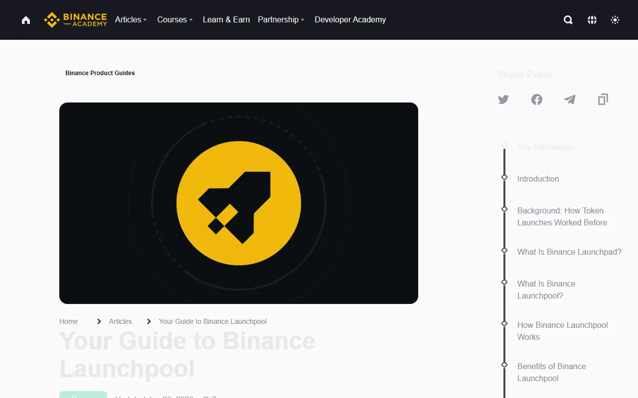 Cách nghiên cứu dự án Binance Launchpool và Launchpad